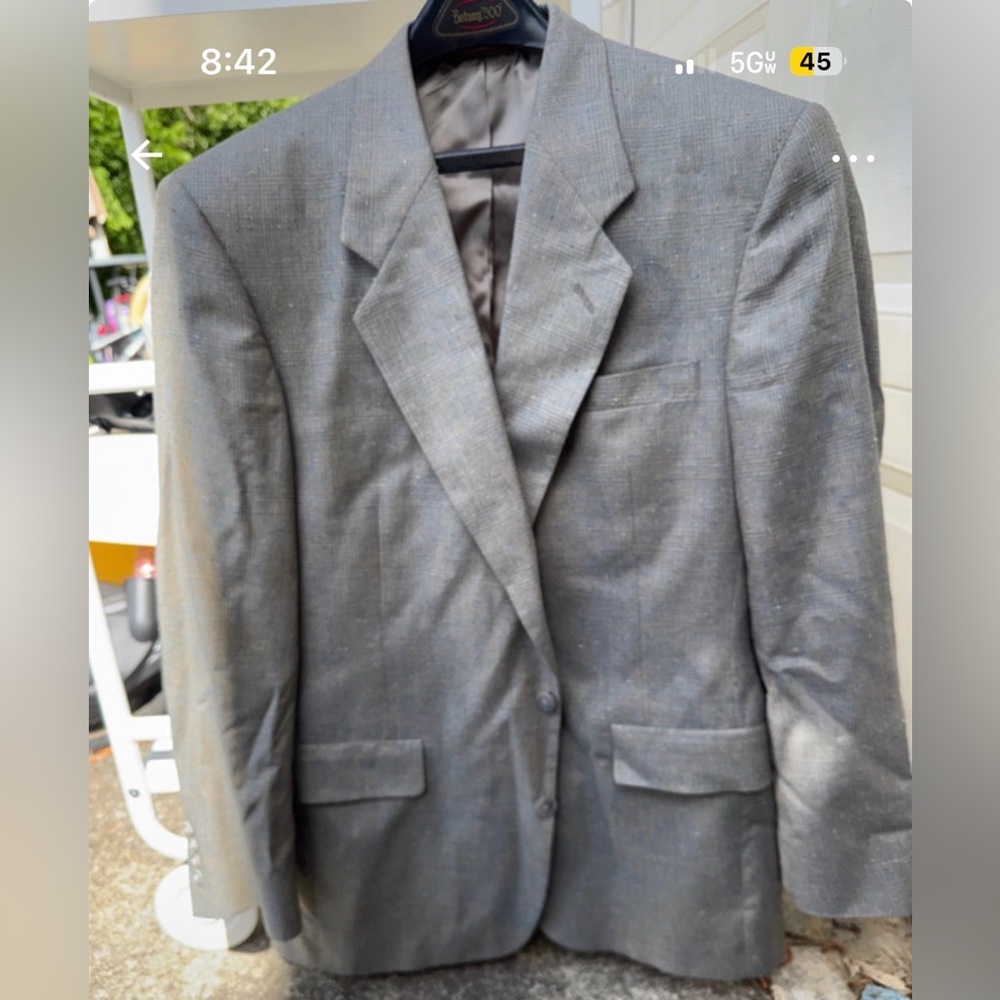 Hart Schaffner and Marx vintage sports coat Silk 42R
